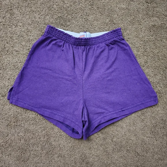 Vintage Y2K! Classic Purple Soffe Shorts, Women's Small - Picture 2 of 6
